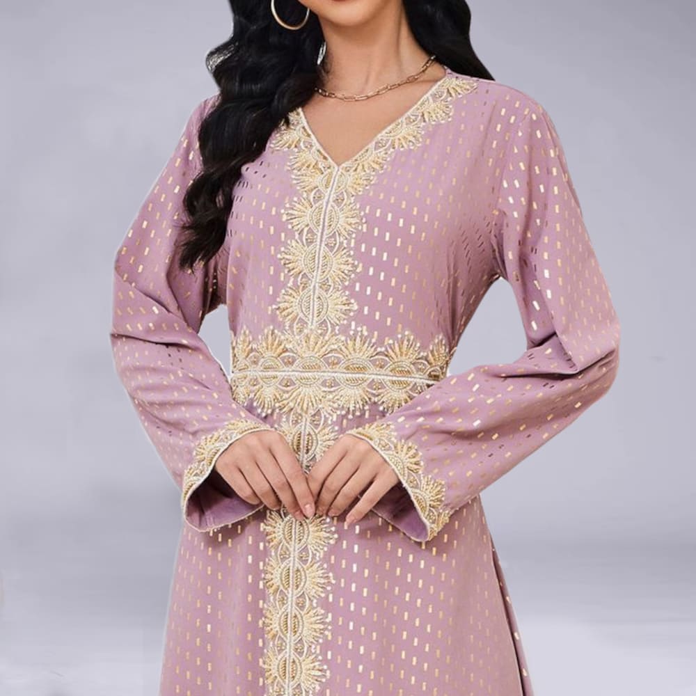 pink-abaya-dress