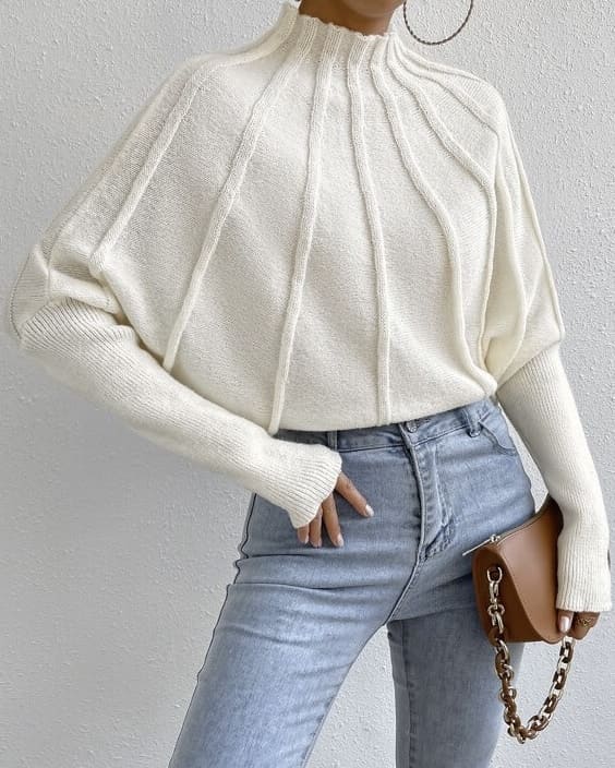white-sweater-top