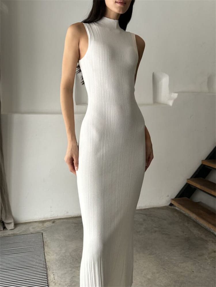 white-long-dress-design